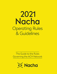 2021 Nacha Operating Rules & Guidelines - Digital Access (Product ...