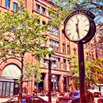 Lowertown clock