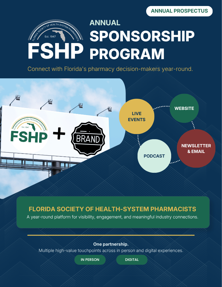 FSHP Annual Sponsorship Program cover