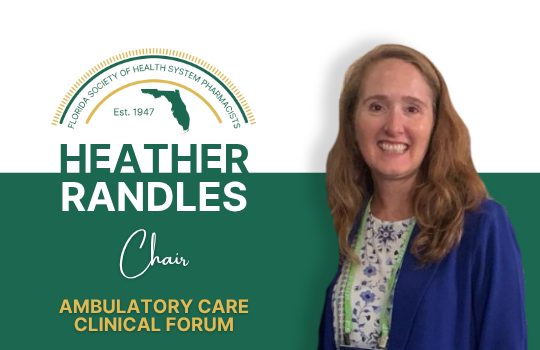 Ambulatory Care Clinical Forum Chair